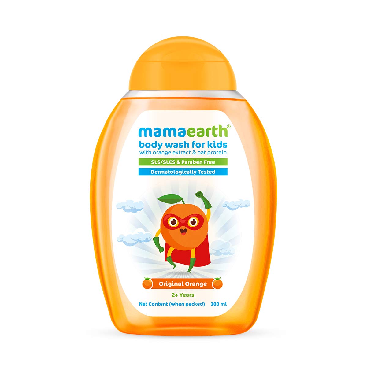 Mamaearth Original Orange Body Wash For Kids 300ml