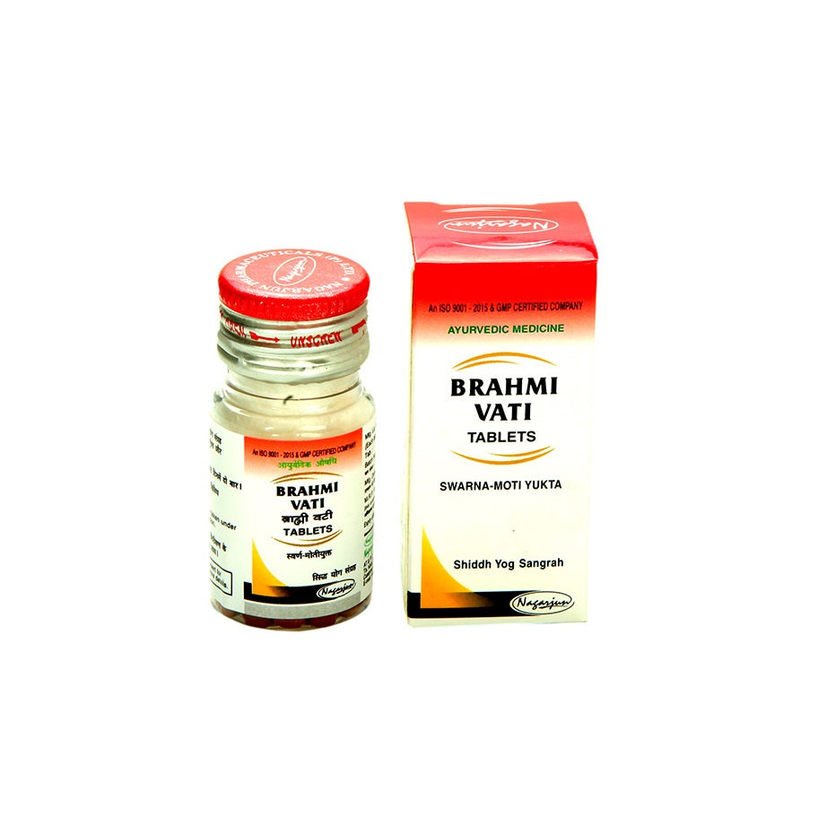 Nagarjun Brahmi Vati Suvarna Moti Yukt Tablets