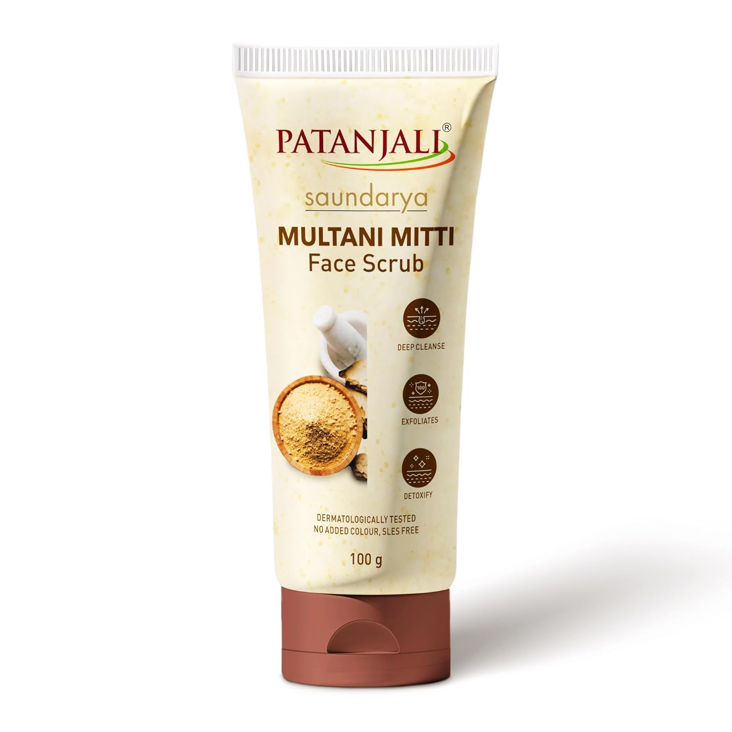 Patanjali Multani Mitti Face Scrub 100g