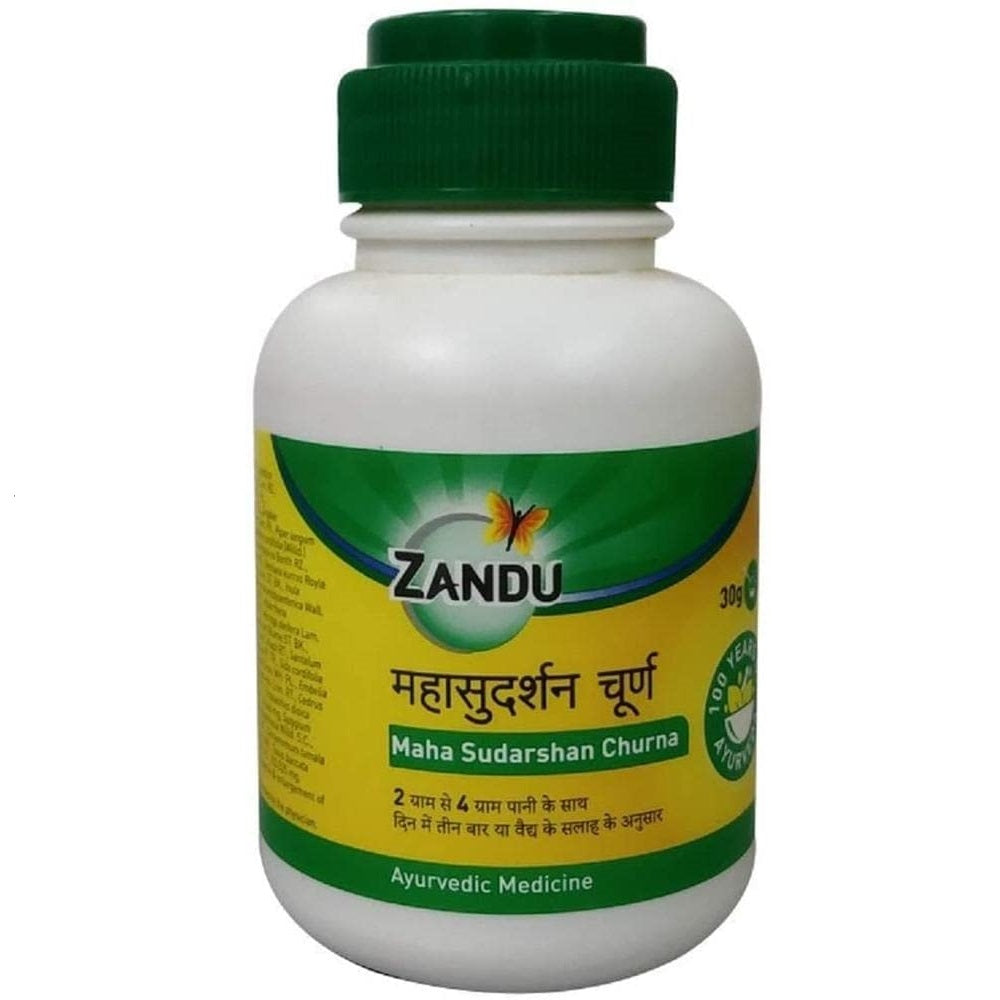 Zandu Ayurvedic Maha Sudarshan 100% Vegetarian Churan Powder