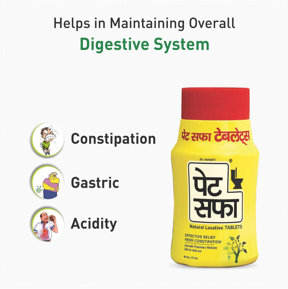 Divisa Herbal Care Ayurvedic PetSaffa Natural Laxative Granules Powder & Tablets