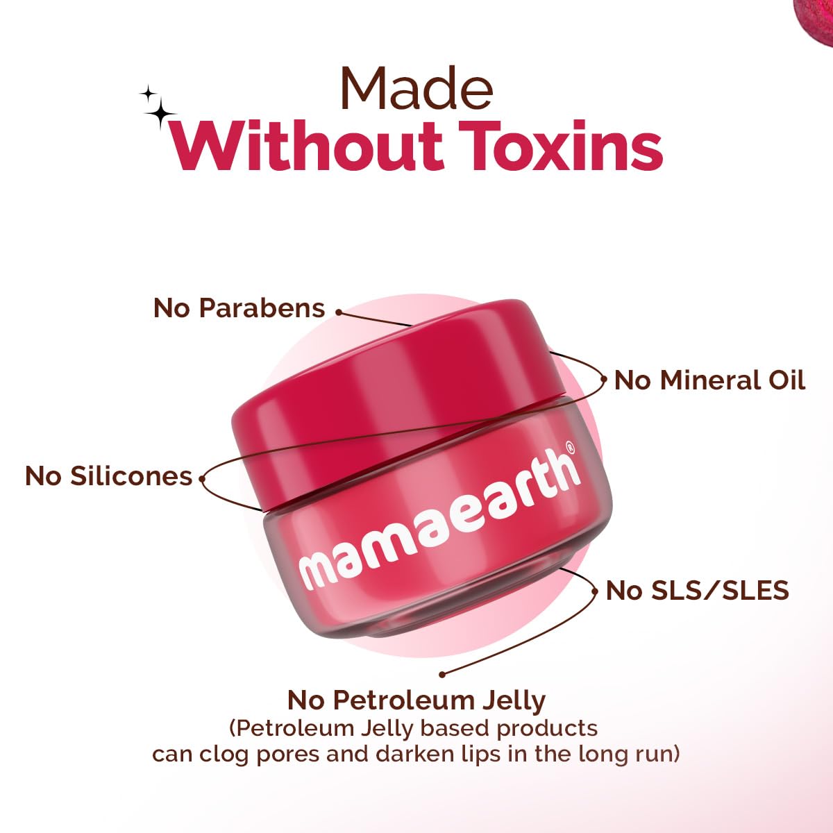 Mamaearth Beetroot Moisture Therapy Lip Balm 15g