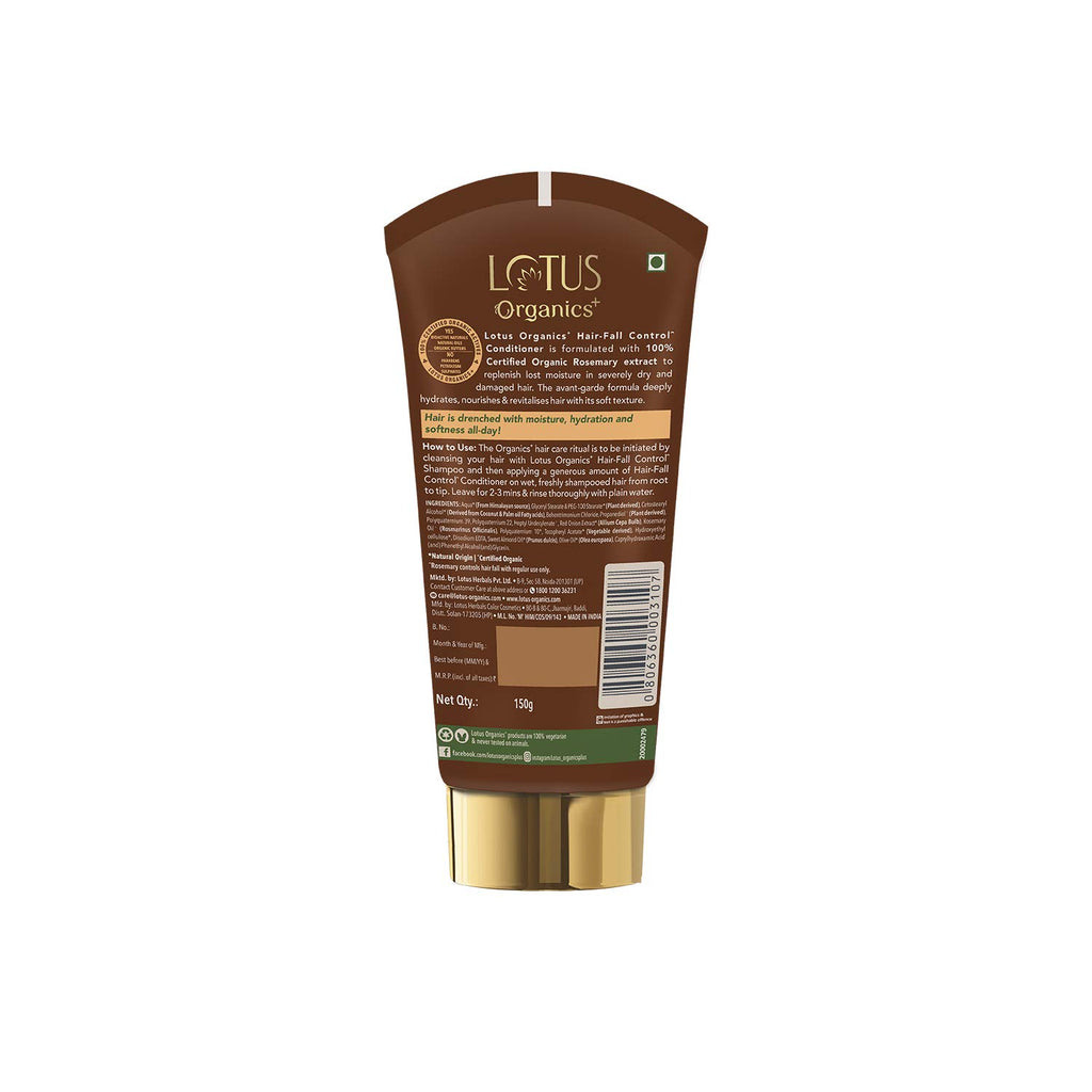 Lotus Organics+ Cosmetics Hair Fall Control Conditioner 150g