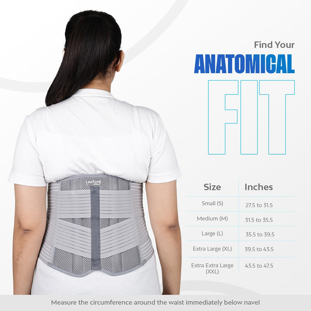 Leeford Contoured Lumbo Sacral Belt Color Random
