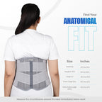 Leeford Contoured Lumbo Sacral Belt Color Random