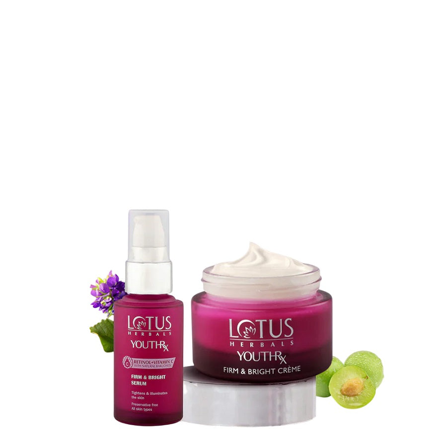 Lotus Herbals Cosmetics YouthRx Firm & Bright Bestseller Pack Combo