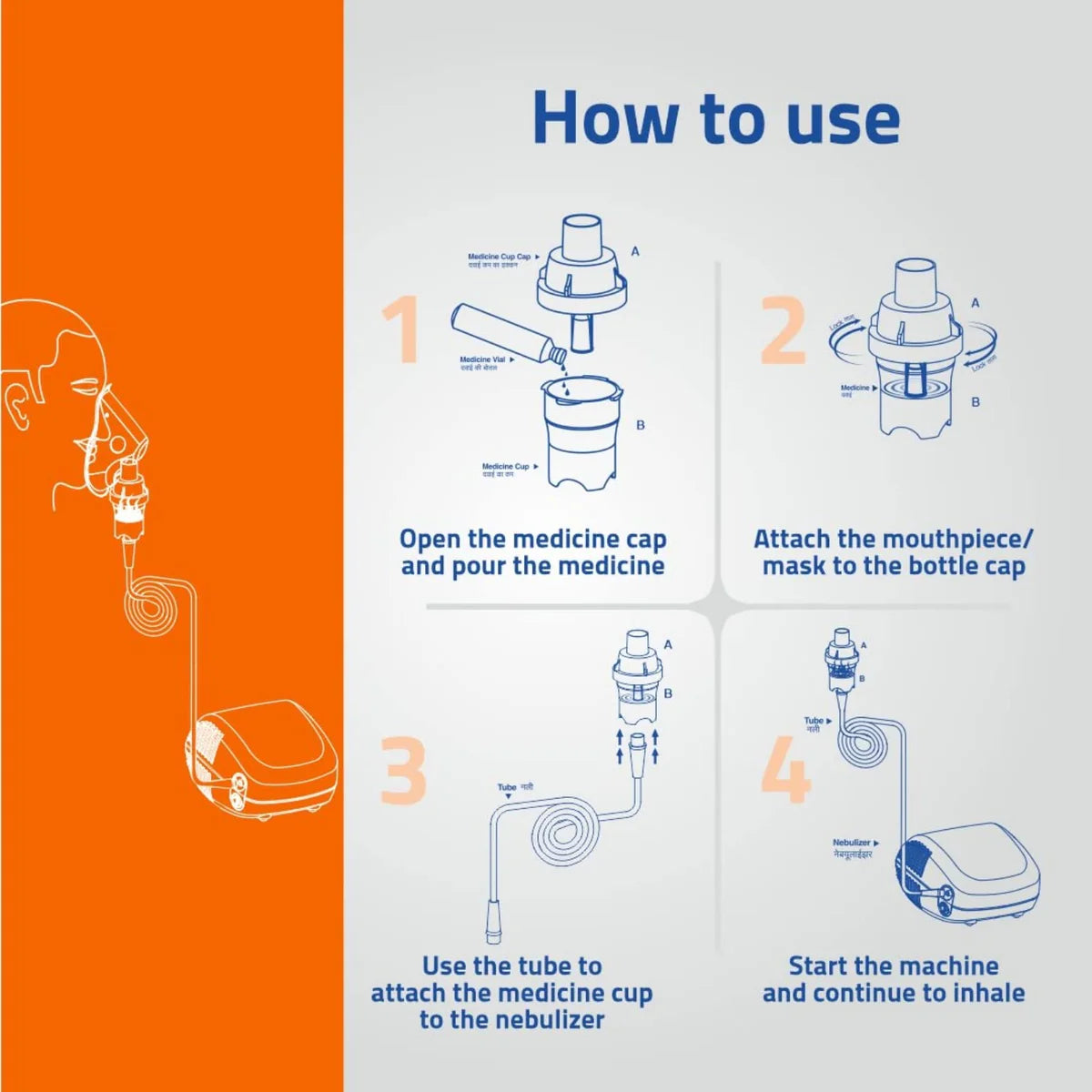 Medtech Compressor Nebulizer Handyneb Classic