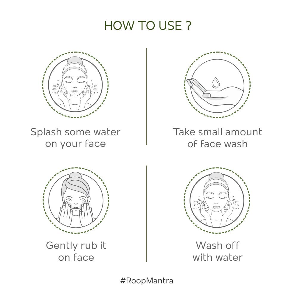 Roop Mantra Ayurvedic Cucumber Face Wash