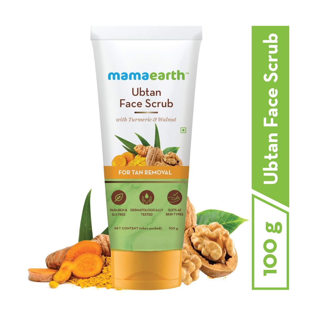 Mamaearth Ubtan Face Scrub 100g