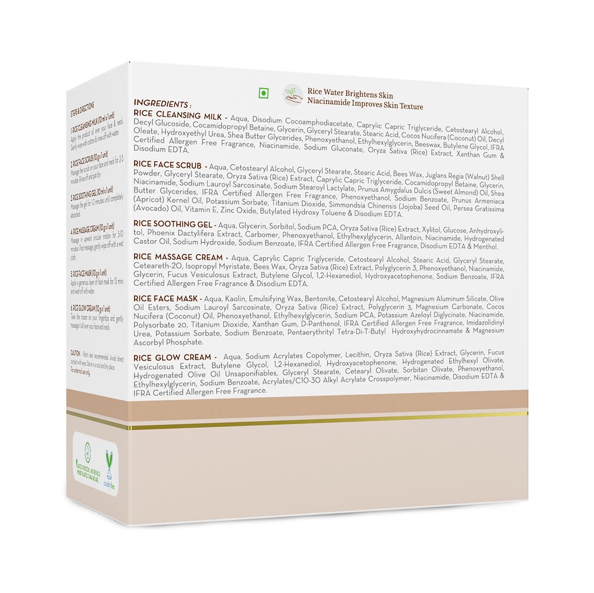 Mamaearth Rice Facial Kit 60g