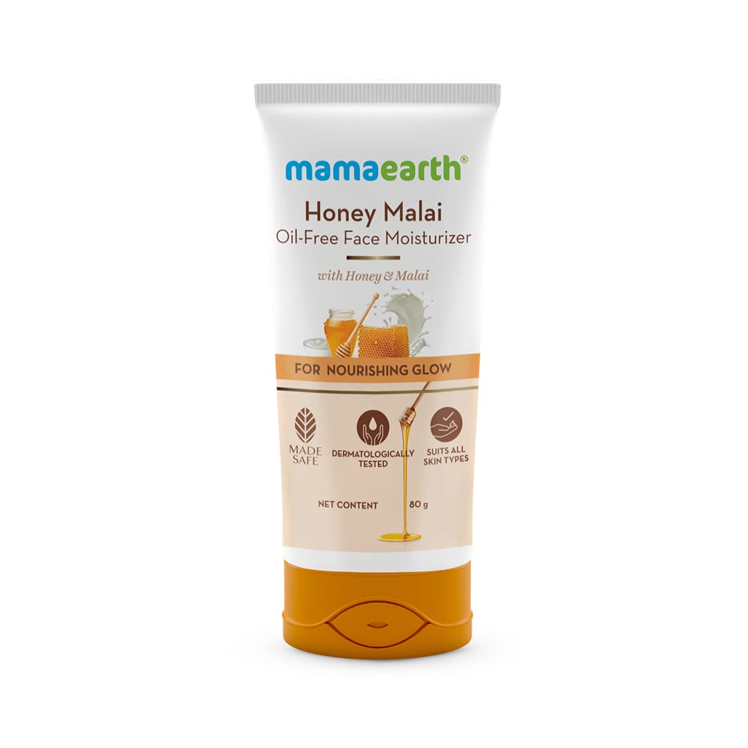 Mamaearth Honey Malai Oil Free Face Moisturizer 80g