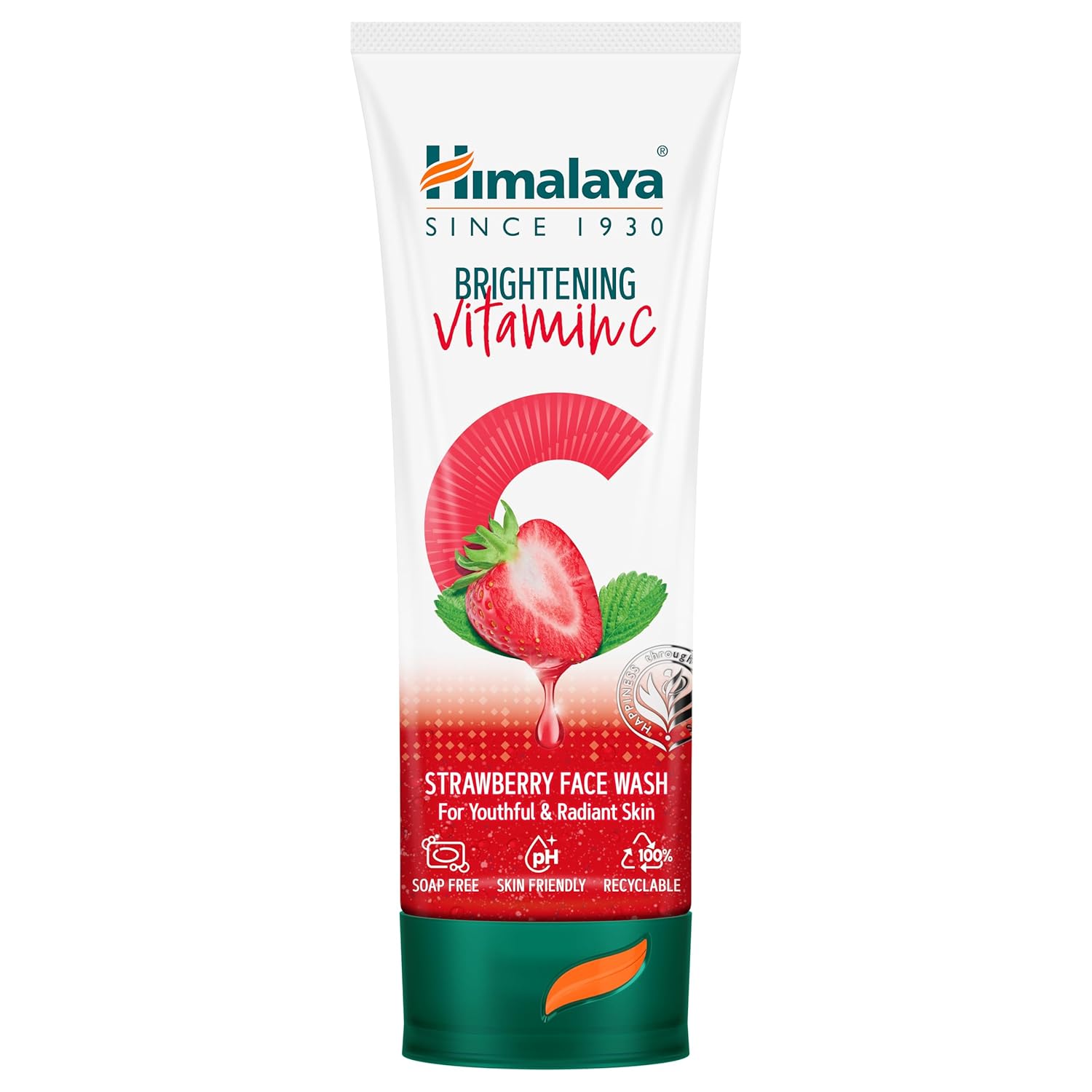 Himalaya Brightening Vitamin C Blueberry,Orange & Strawberry Face Wash
