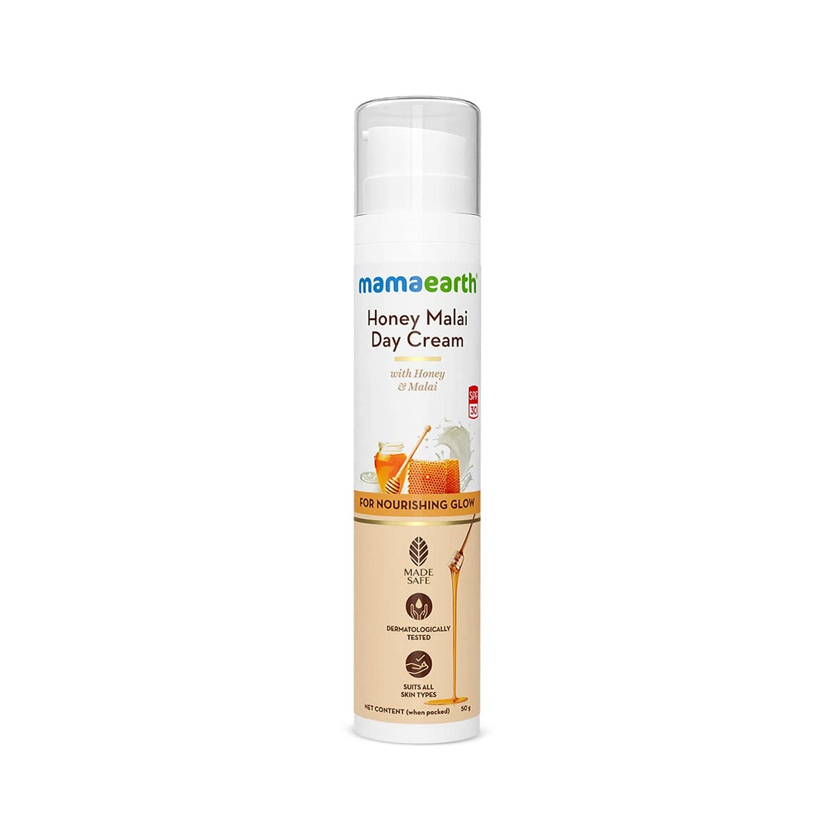 Mamaearth Honey Malai Day Cream 50g
