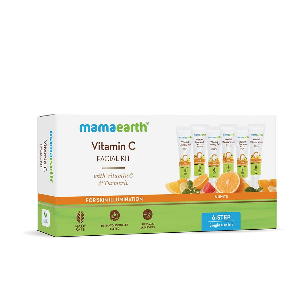Mamaearth Vitamin C Facial Kit 60g