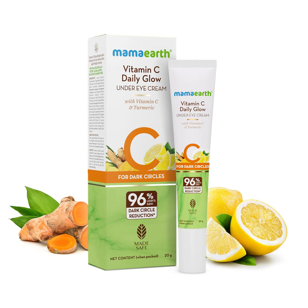 Mamaearth Vitamin C Daily Glow Under Eye Cream 20g