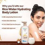 Mamaearth Rice Water Hydrating Body Lotion 400ml