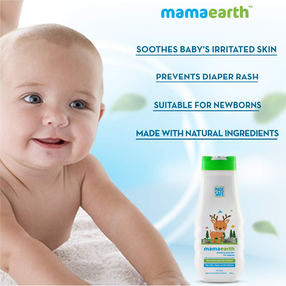 Mamaearth Dusting Powder for Babies