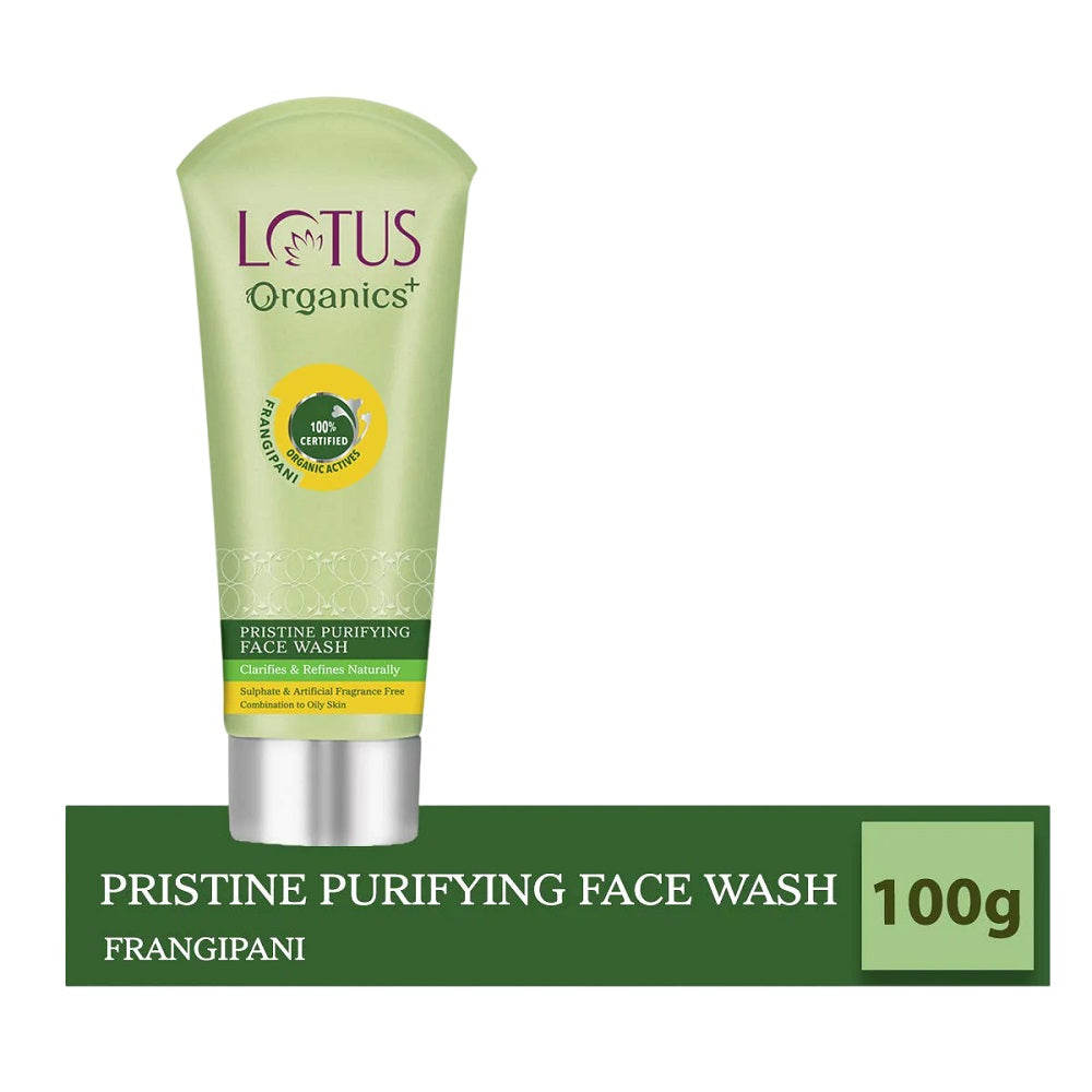 Lotus Organics+ Cosmetics Pristine Purifying Facewash 100g