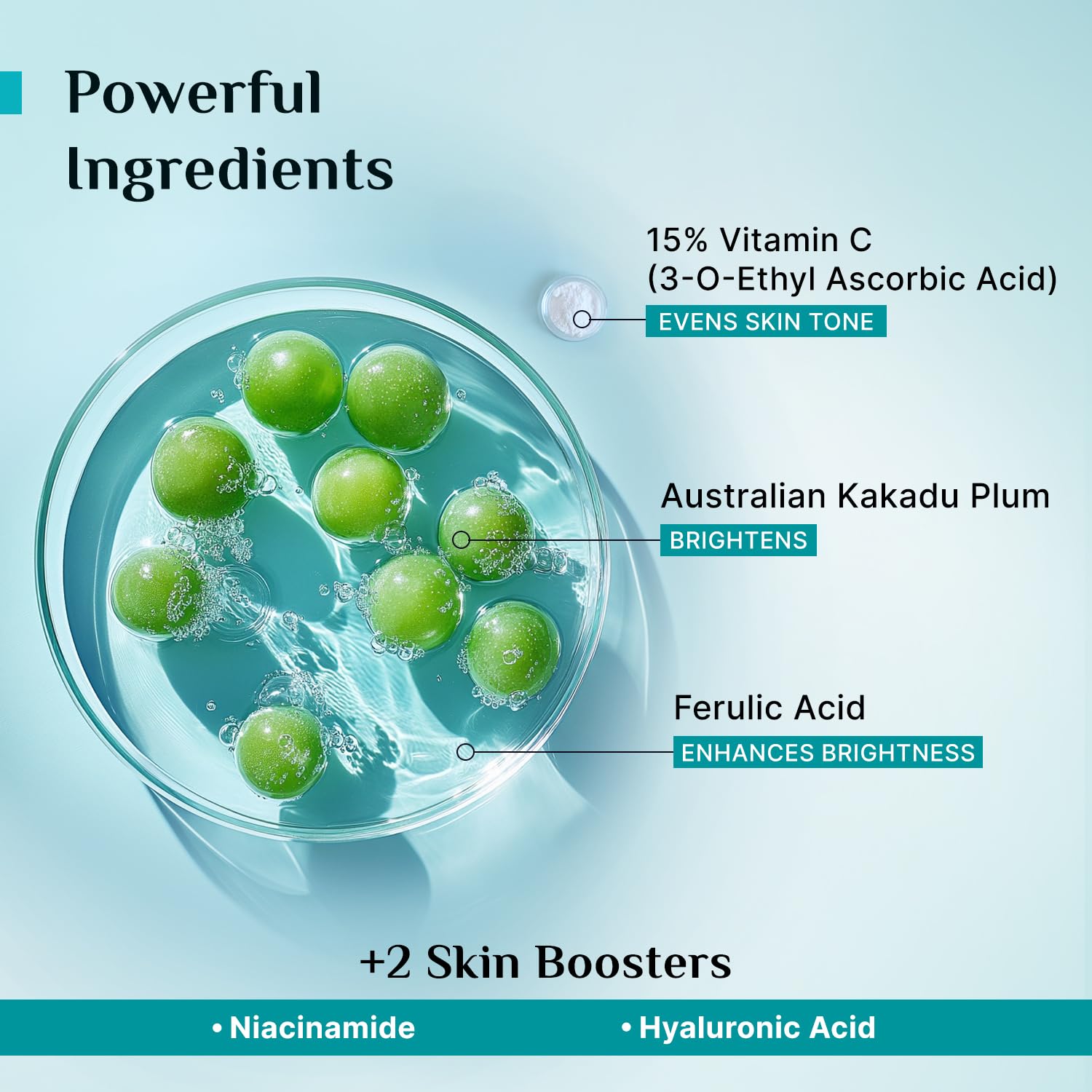 Pilgrim Cosmetics 15% Vitamin C Face Serum For Advanced Brightness 20ml