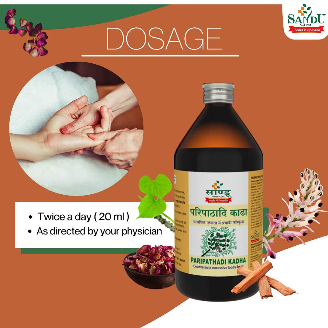 Sandu Ayurvedic Paripathadi Kadha Liquid