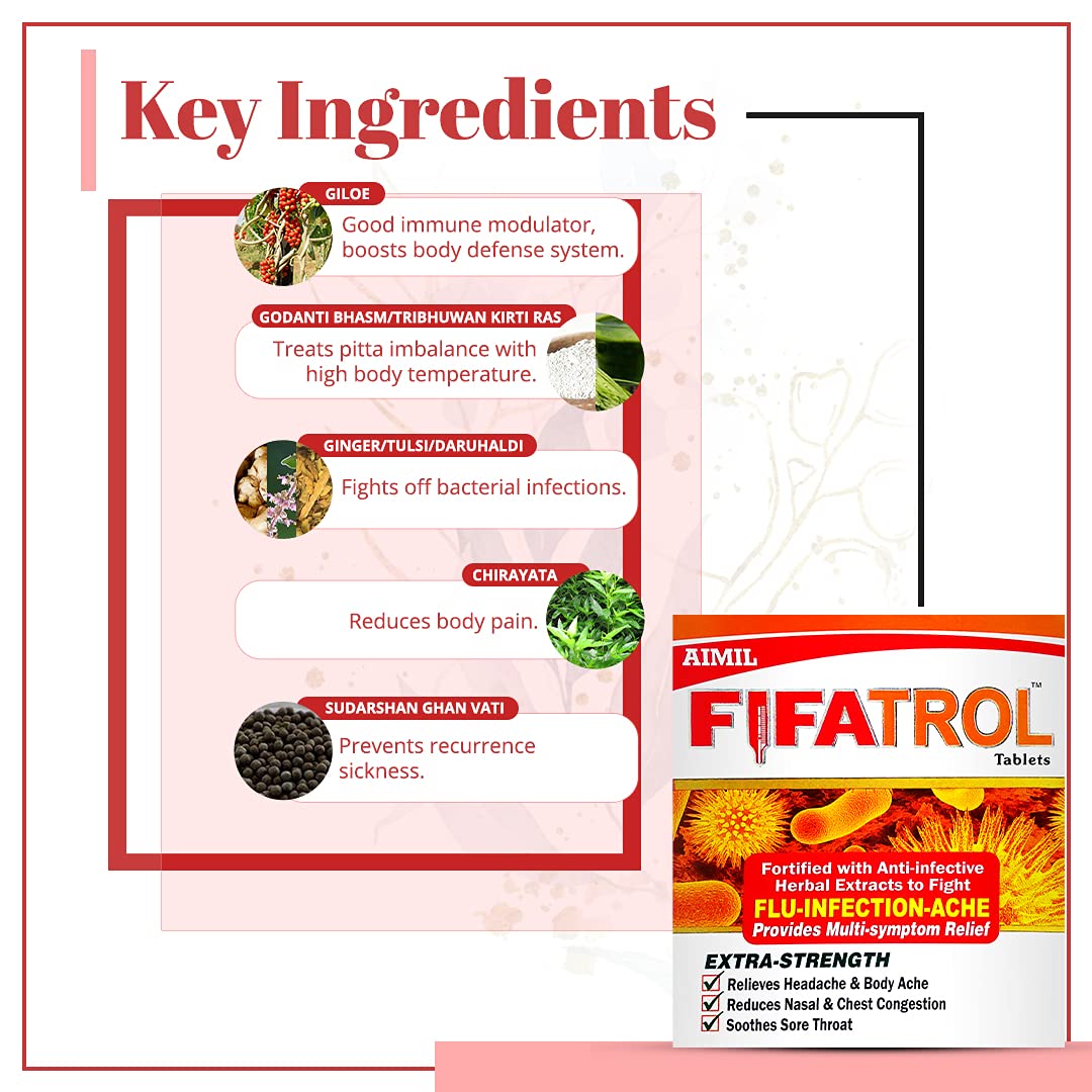 Aimil Ayurvedic Fifatrol 30 Tablets