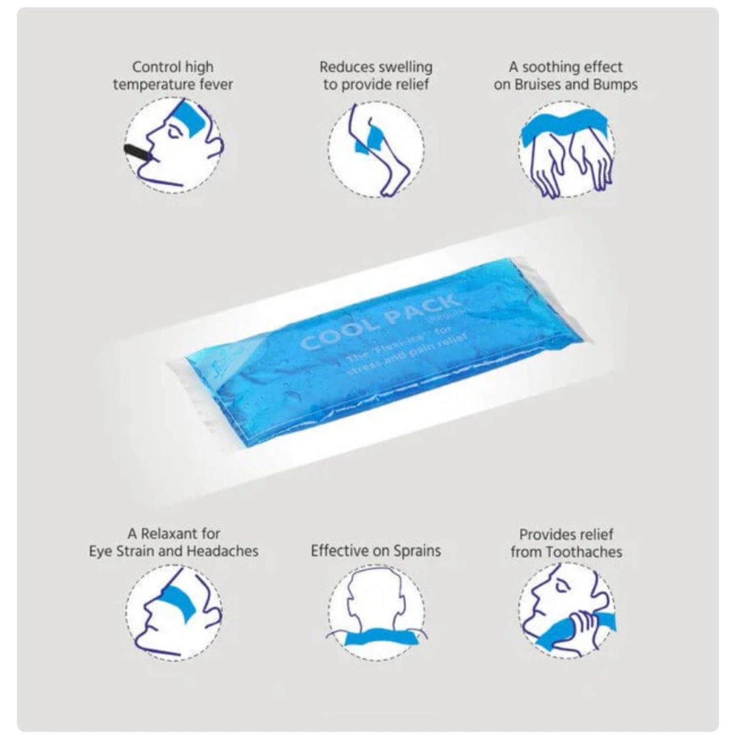 Flamingo Health Orthopaedic Flamingo Cool Pack Non Toxic Gel