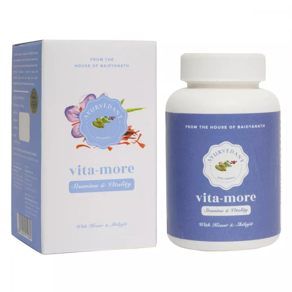Baidyanath Ayurvedant Vita More For Stamina & Vitality 60 Capsule