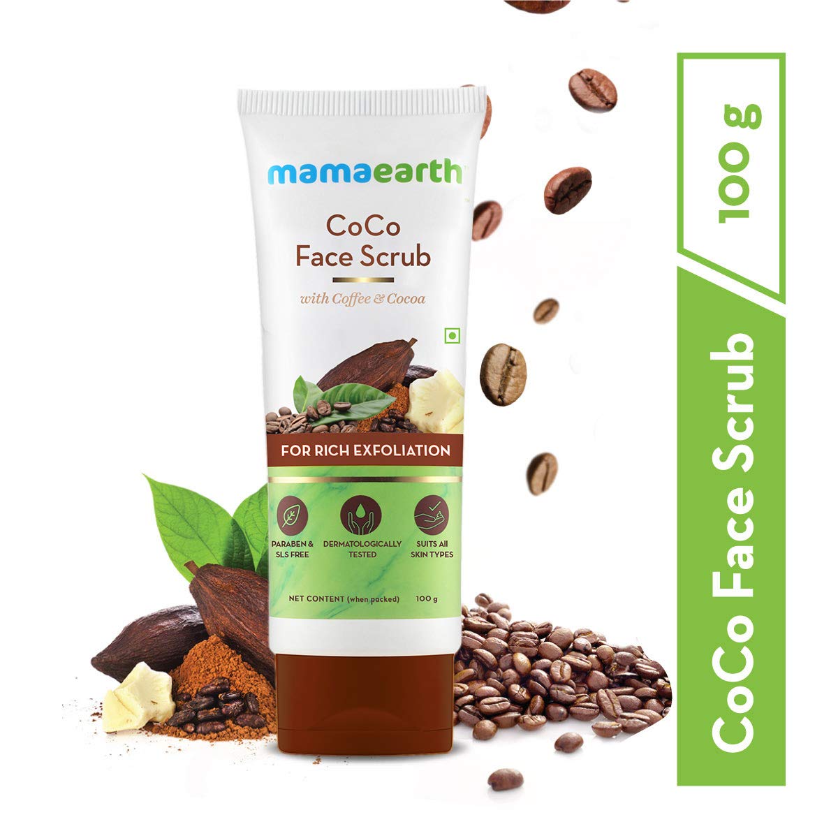 Mamaearth CoCo Face Scrub 100g