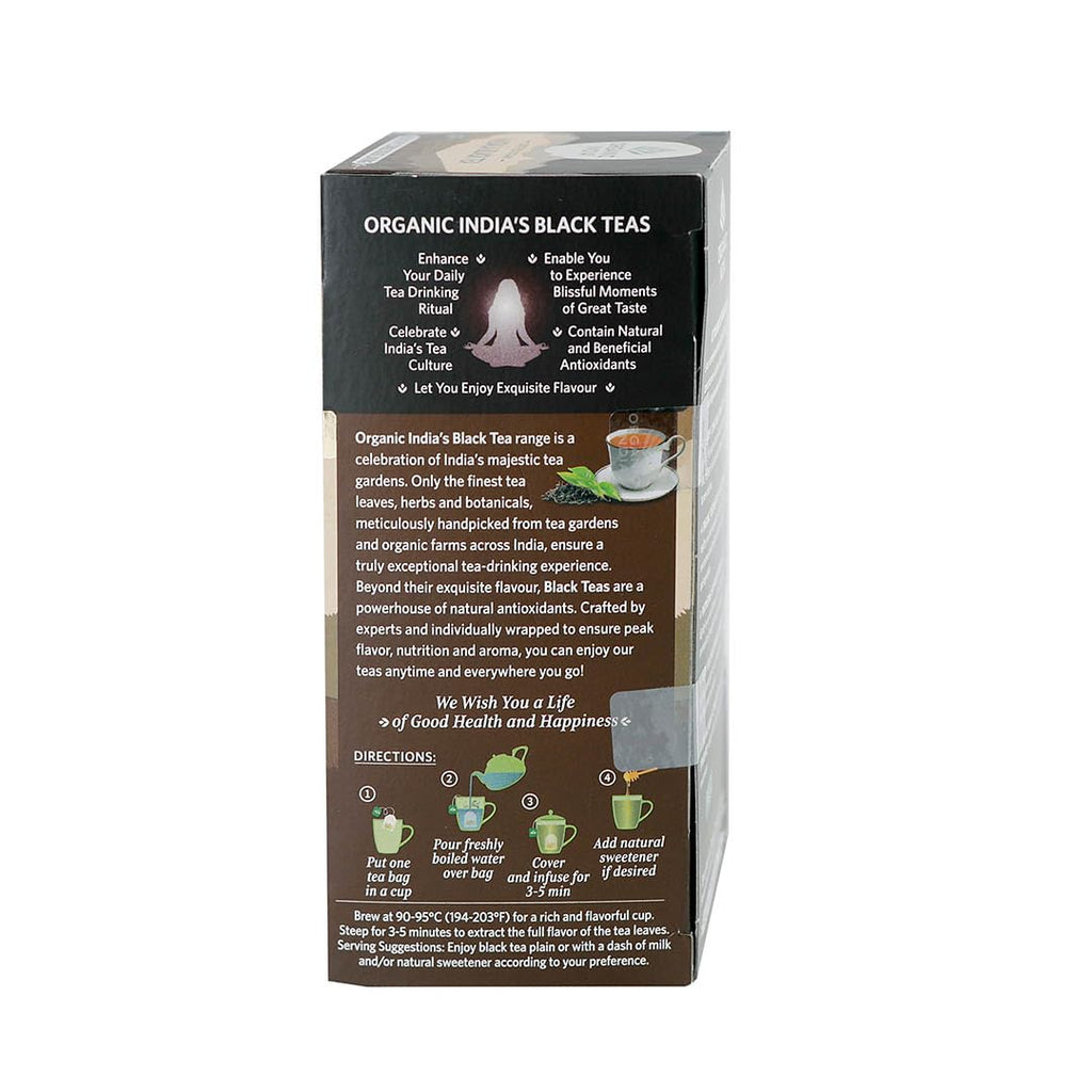 Organic India Elaichi Flavoured Black Tea 25 Teabags