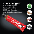 Monkey Ayurvedic Herbal Charcoal Nogi Whitening Stain Removal Toothpaste 185g