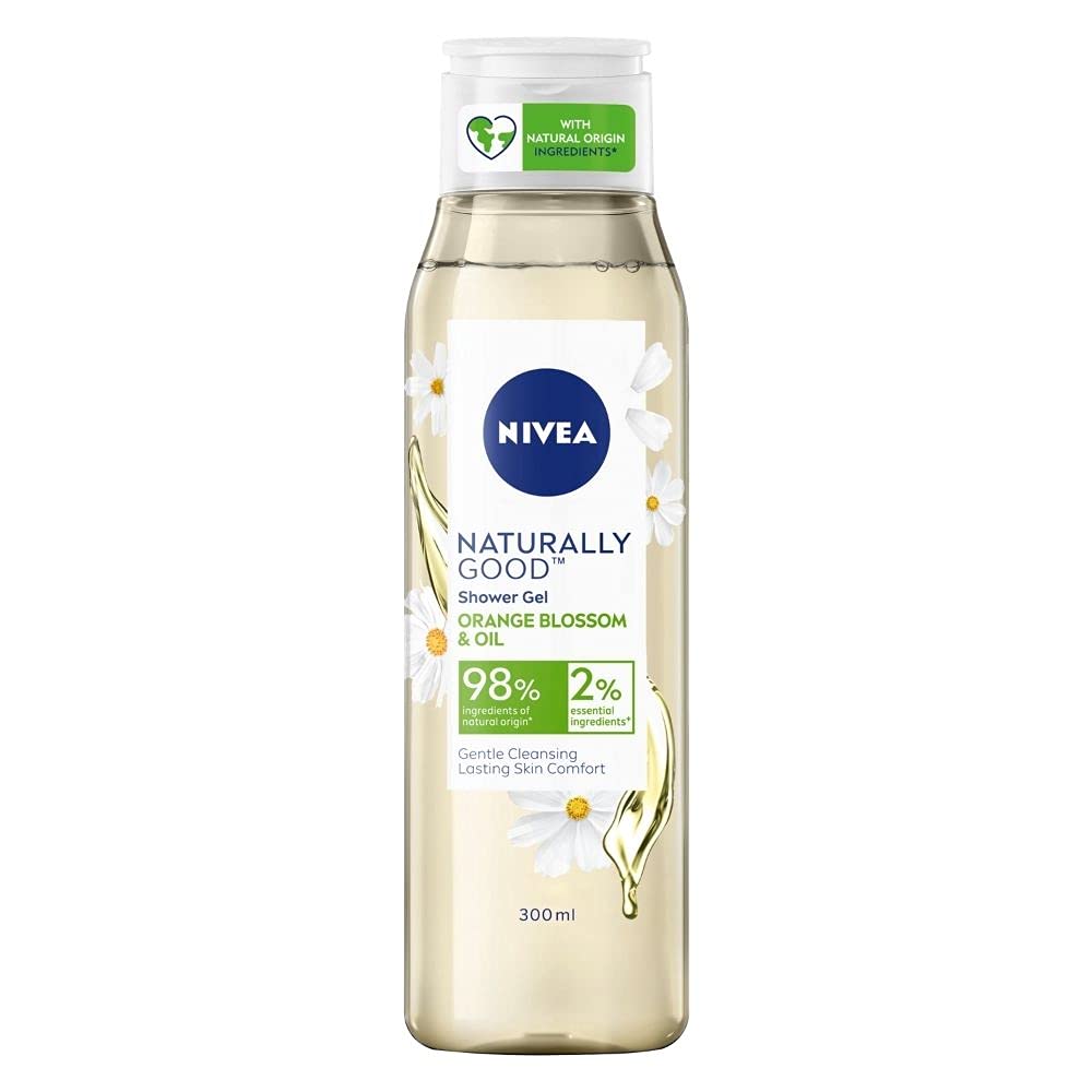Nivea Naturally Good Plum Blossom Oil Body Shower Gel