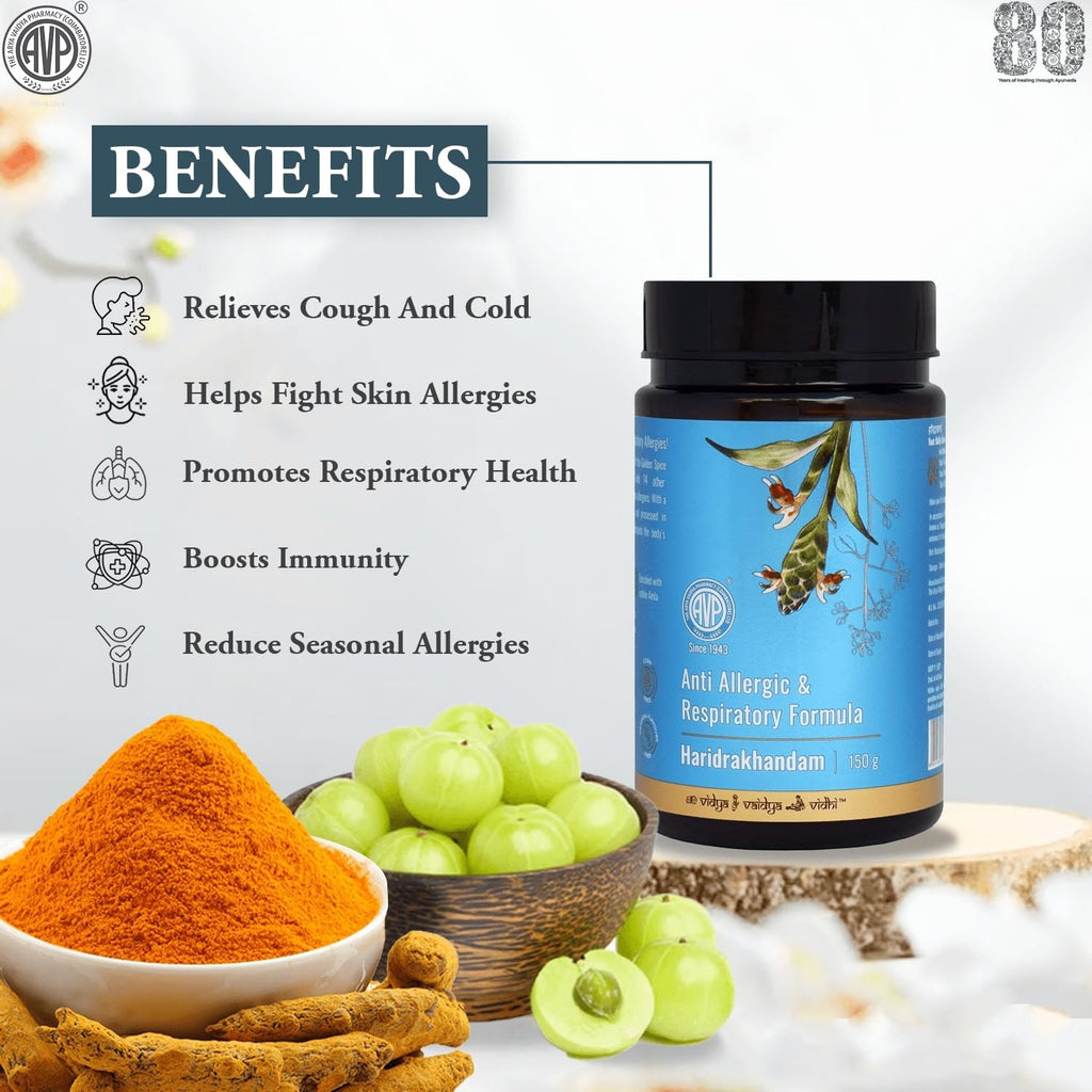 AVP Ayurvedic Haridrakhandam Anti Allergy Granules Powder 150g