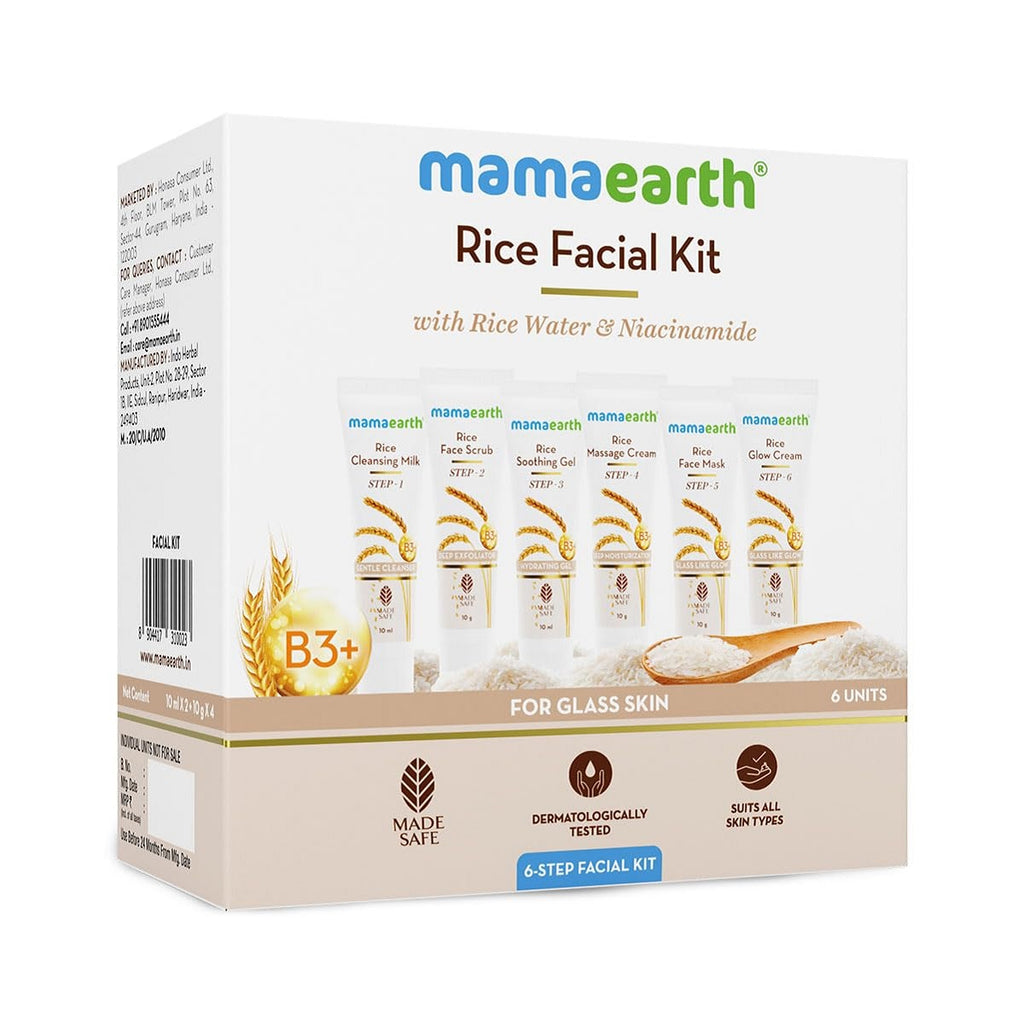Mamaearth Rice Facial Kit 60g