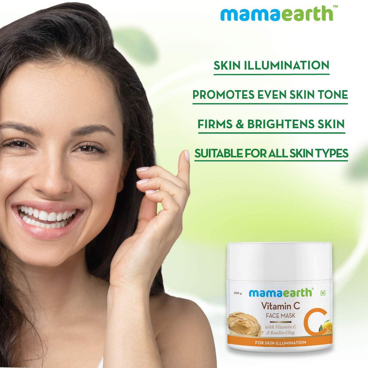 Mamaearth Vitamin C Face Mask 100g