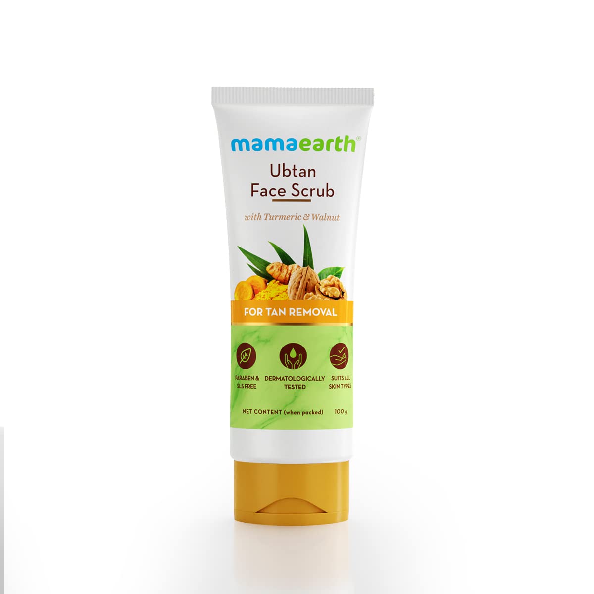 Mamaearth Ubtan Face Scrub 100g