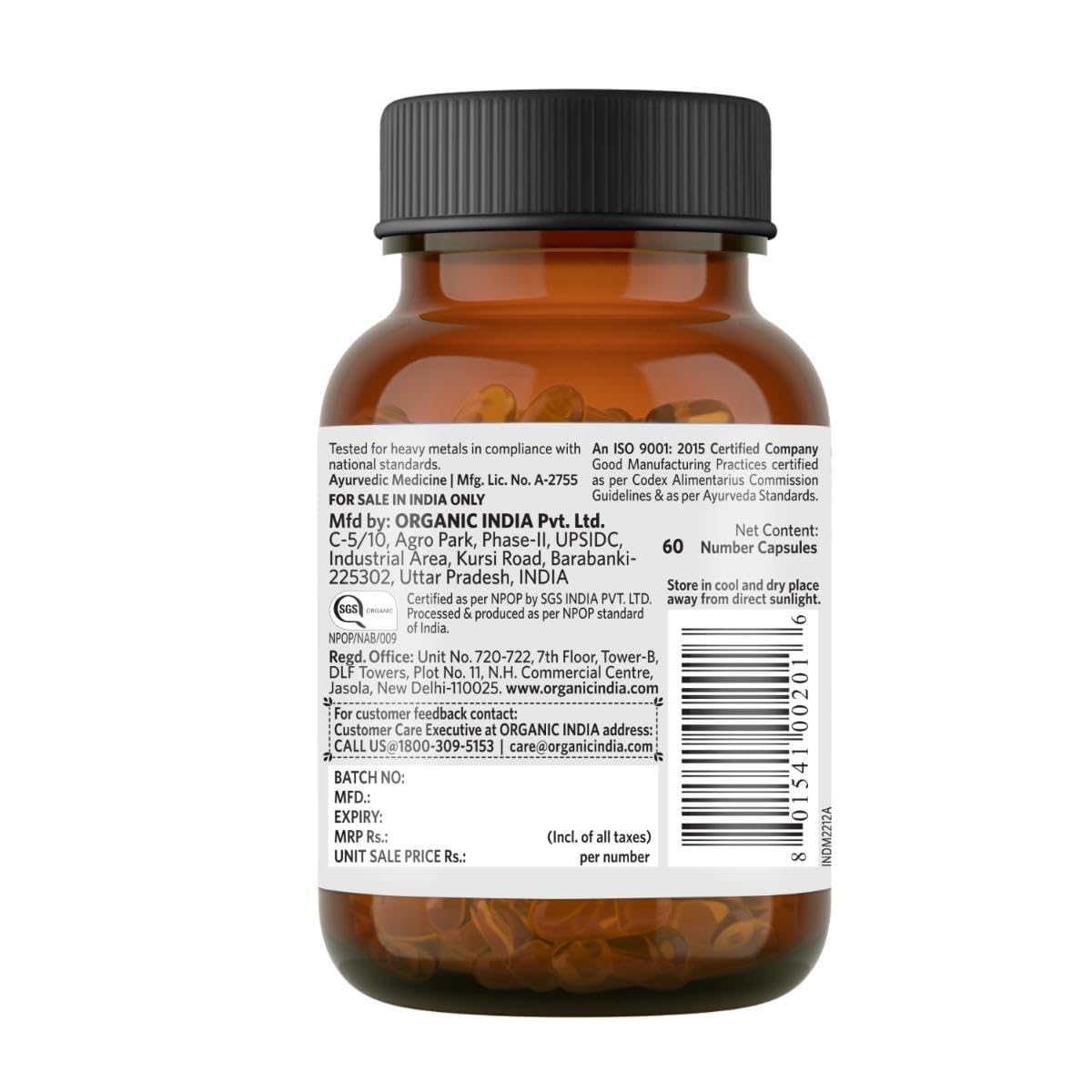 Organic India Amalaki Caapsule