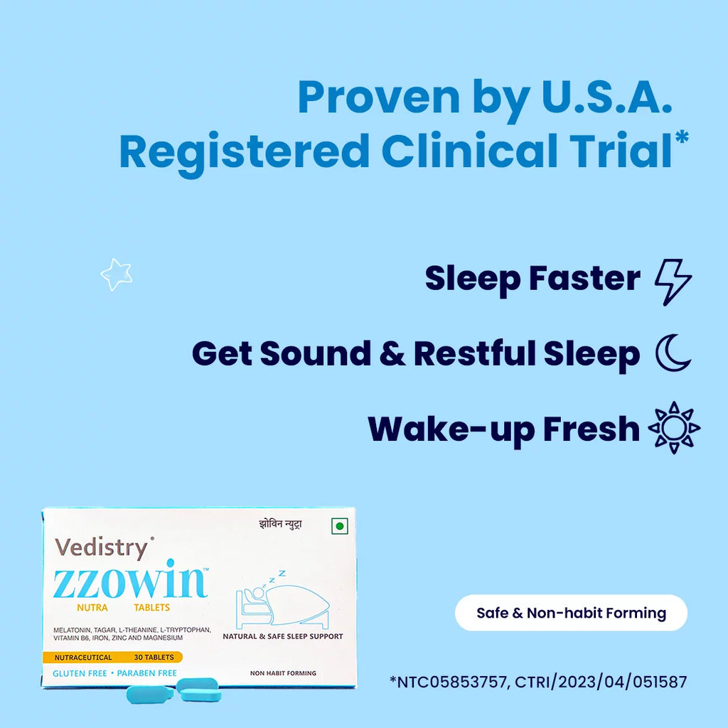 Vedistry Ayurvedic Zzowin Nutra 30 Tablet