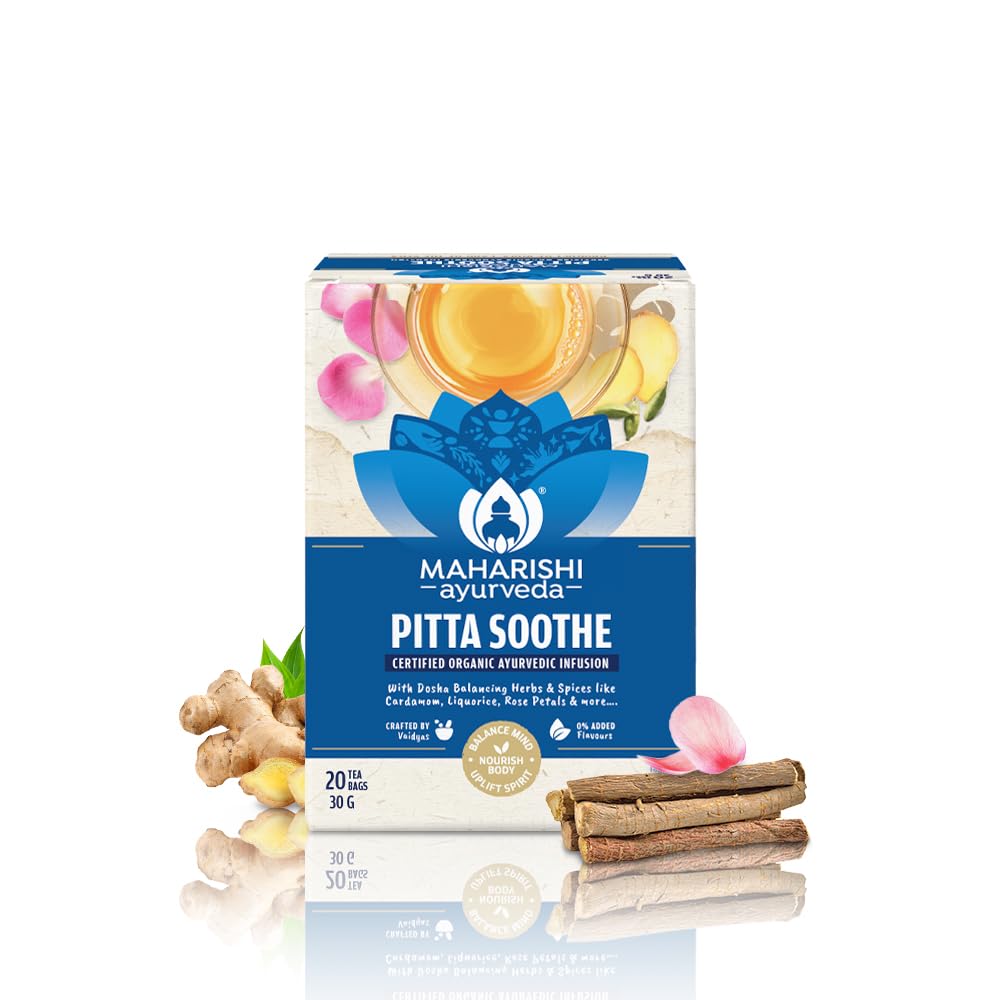 Maharishi Ayurveda Organic Pitta Soothe Tea 20 Tea Bags