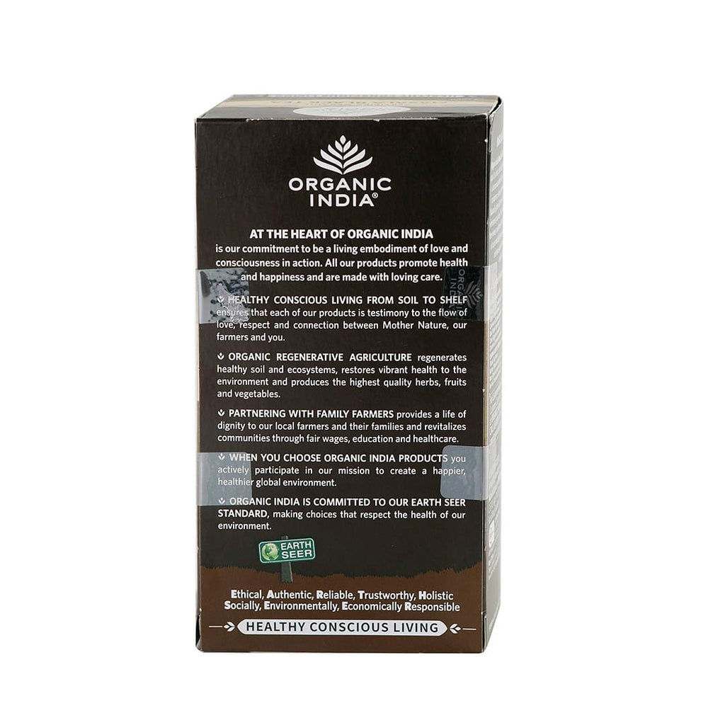 Organic India Elaichi Flavoured Black Tea 25 Teabags