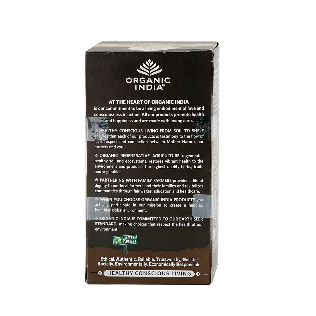 Organic India Elaichi Flavoured Black Tea 25 Teabags