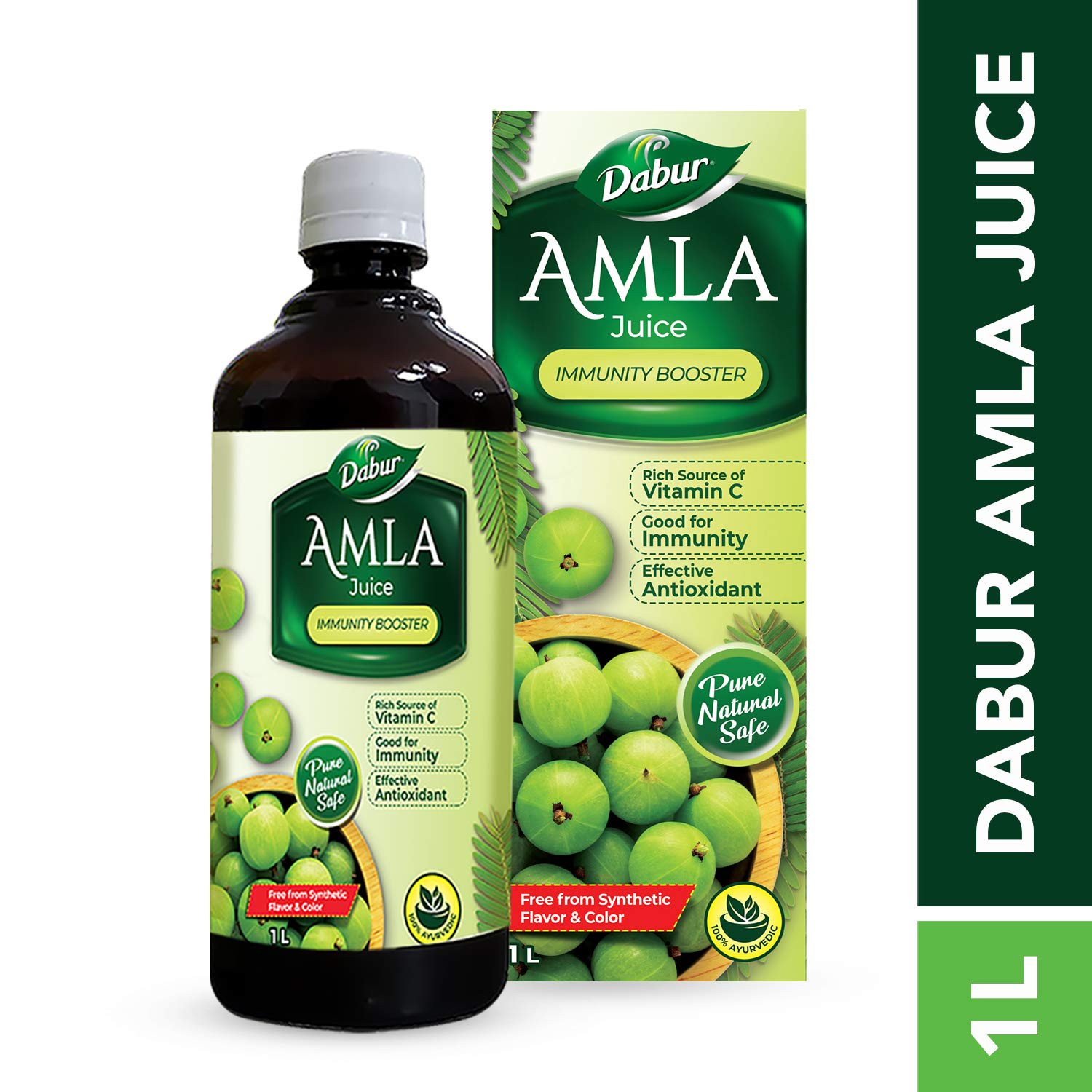 Dabur Ayurvedic Aloe Vera,Giloy,Giloy Neem Tulsi,Jamun Neem Karela,Triphala & Amla Juice 1 Liter