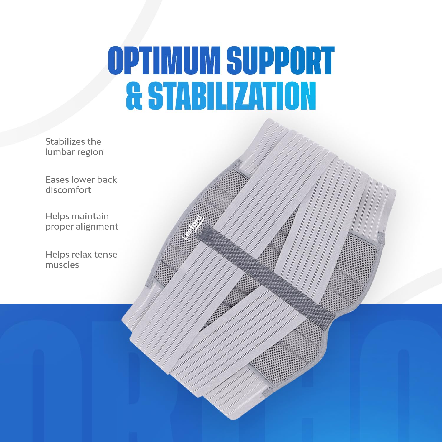 Leeford Contoured Lumbo Sacral Belt Color Random