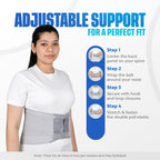 Leeford Contoured Lumbo Sacral Belt Color Random