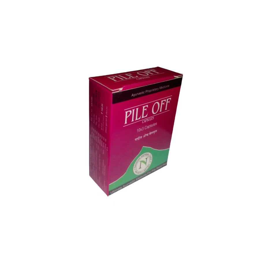 Nandini Ayurvedic Herbal Pile Off Capsule & Ointment