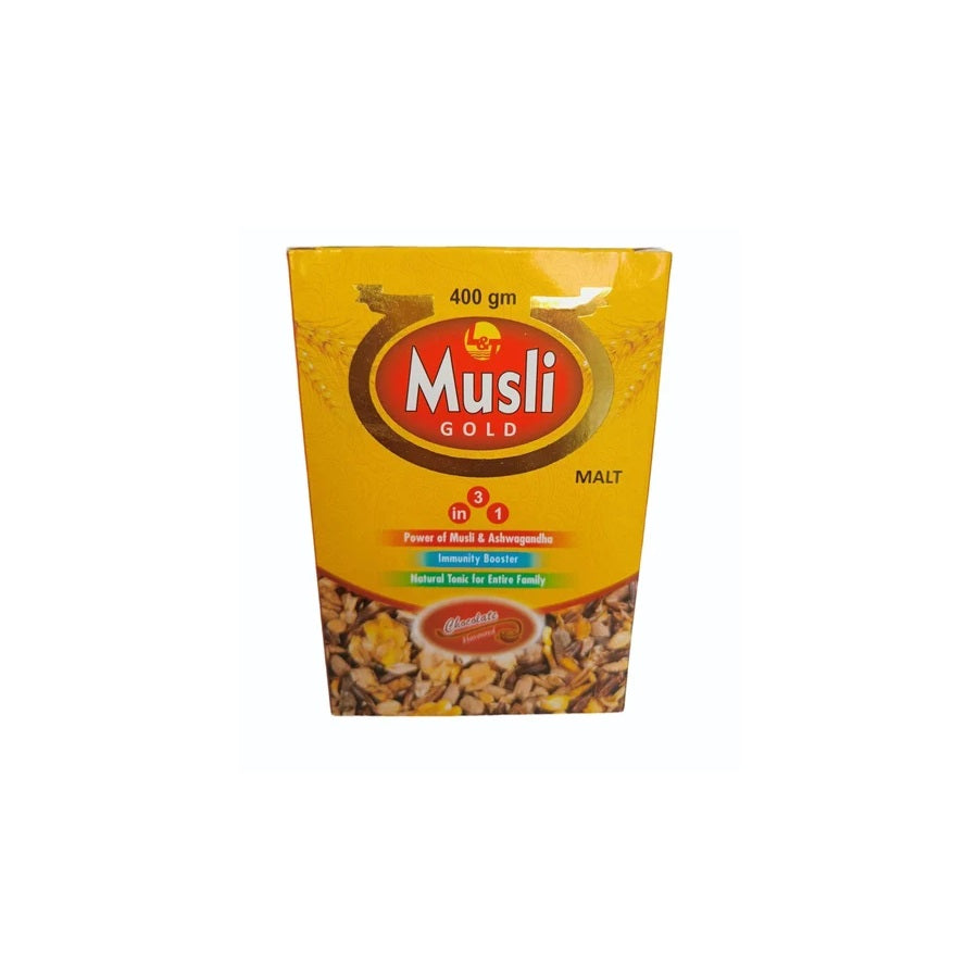 L & T Healthcare Musli Gold Malt Tonic Liquid 400gm