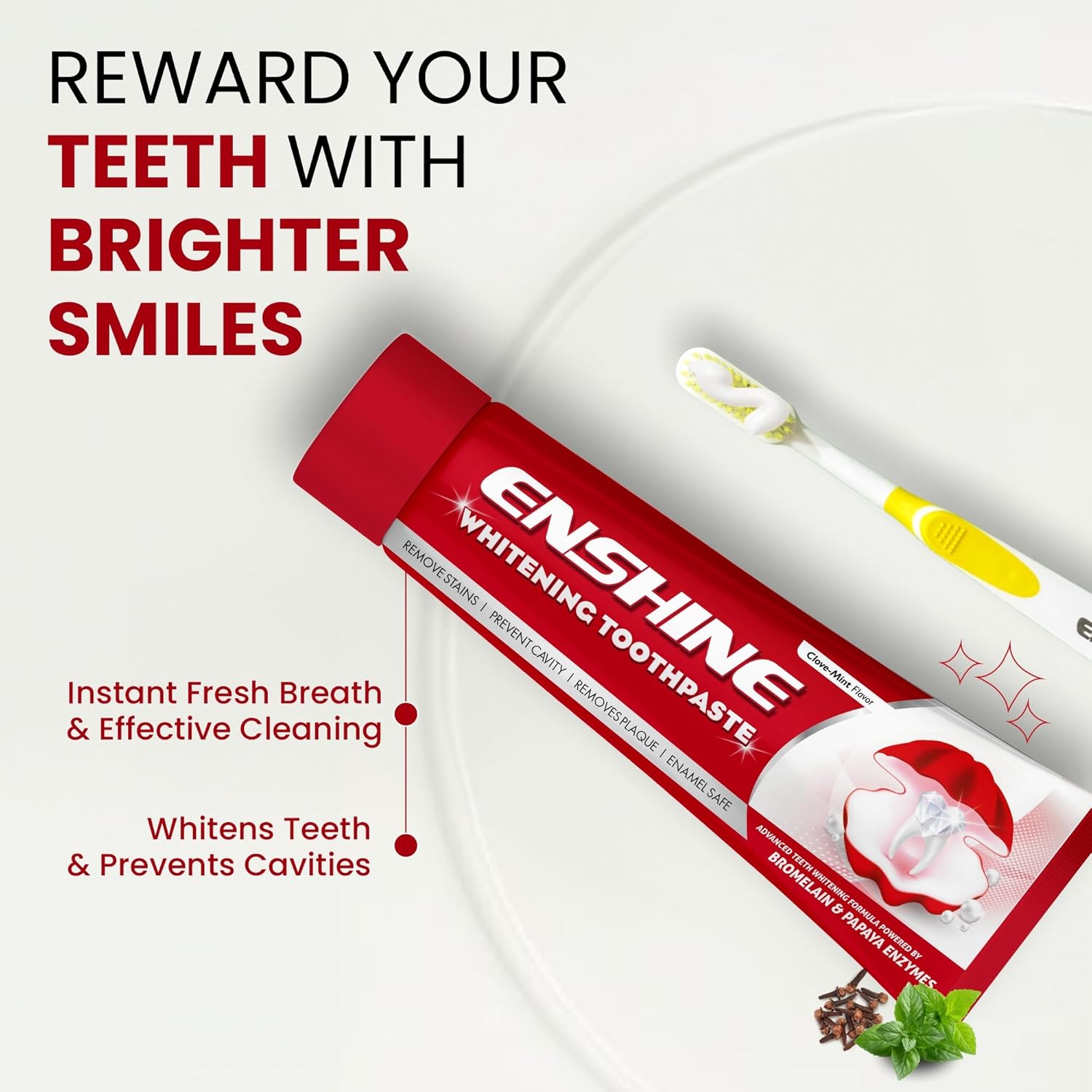 Leeford Enshine Whitening Toothpaste