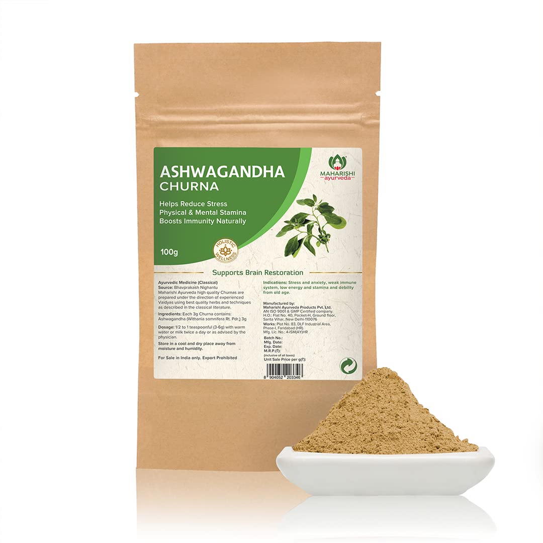 Maharishi Ayurveda Ashwagandha Churna Powder 100gm