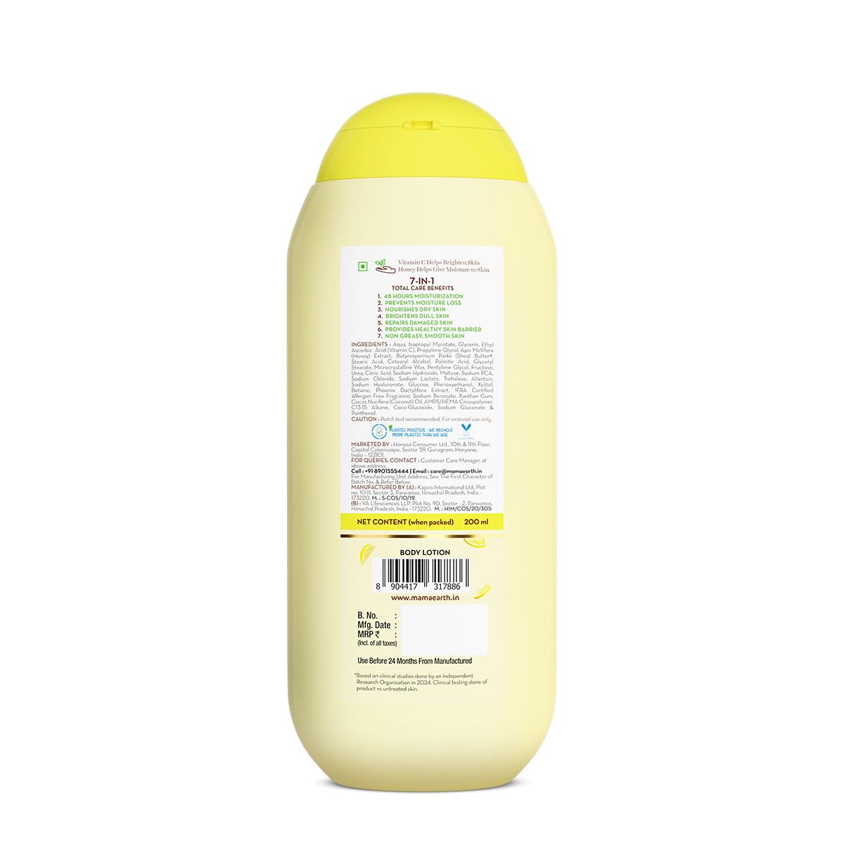 Mamaearth Vitamin C Daily Glow Body Lotion