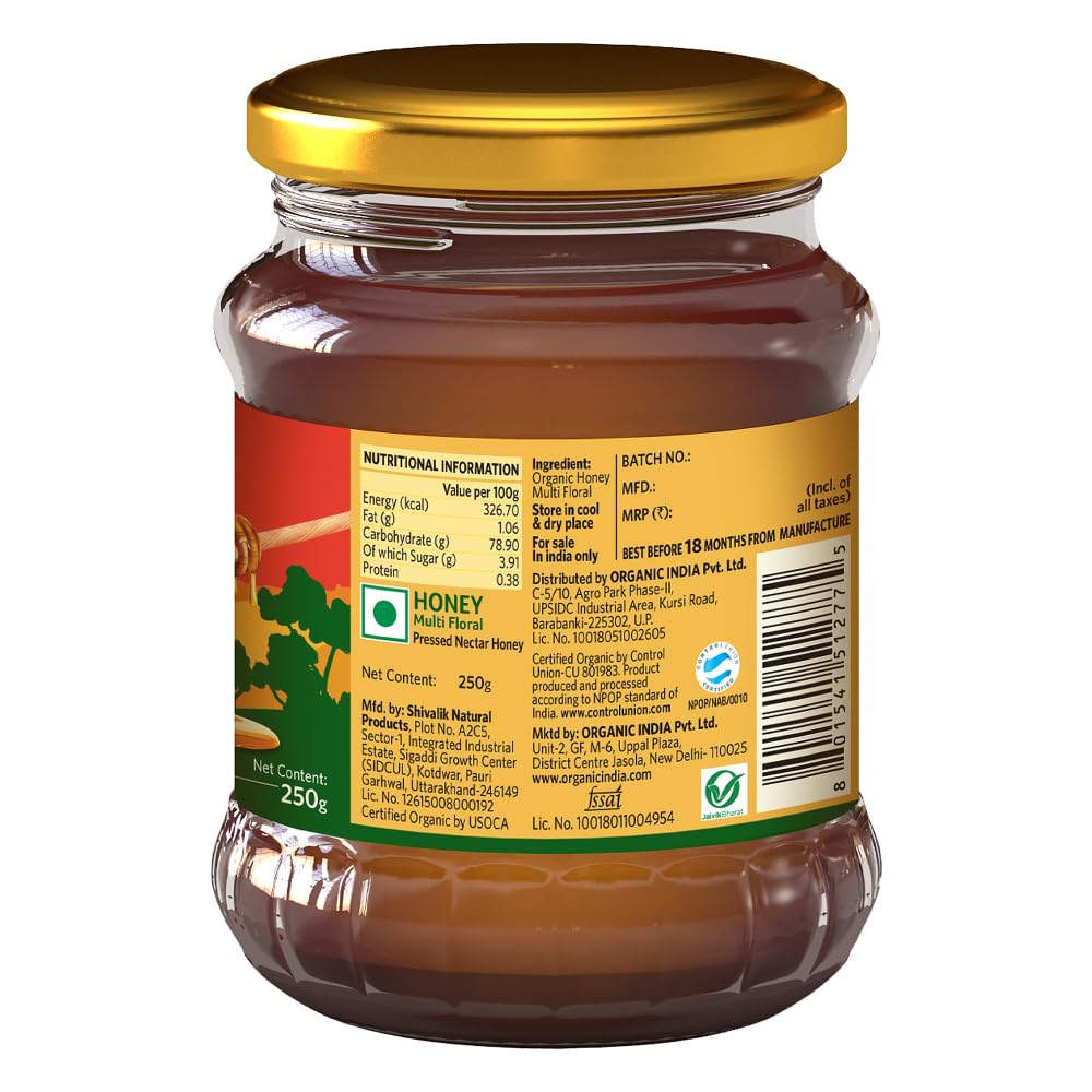 Organic India Multi Floral Honey