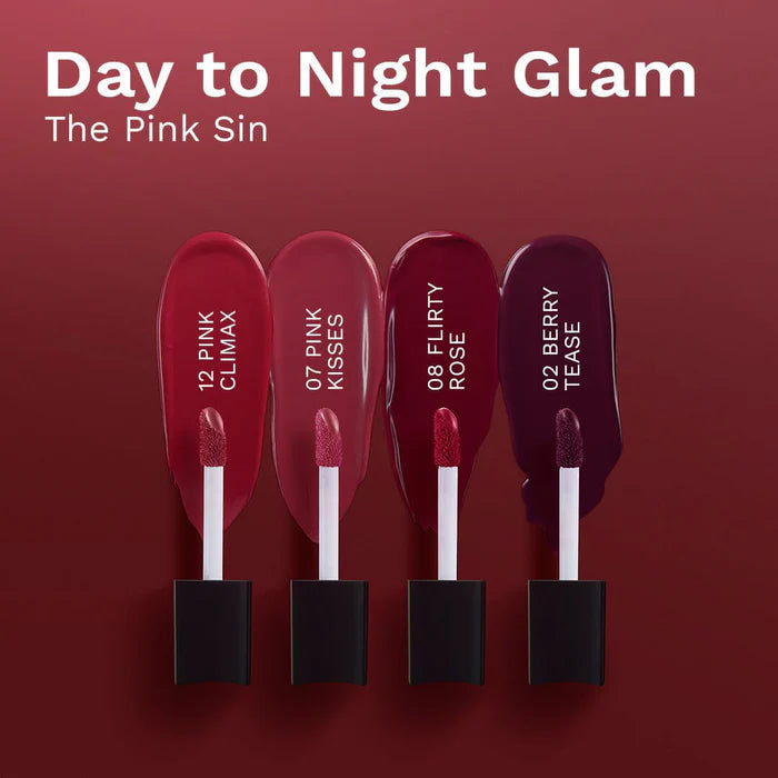 Pilgrim Cosmetics Matte Me Up! Liquid lipstick 4 in 1 pack (minis)